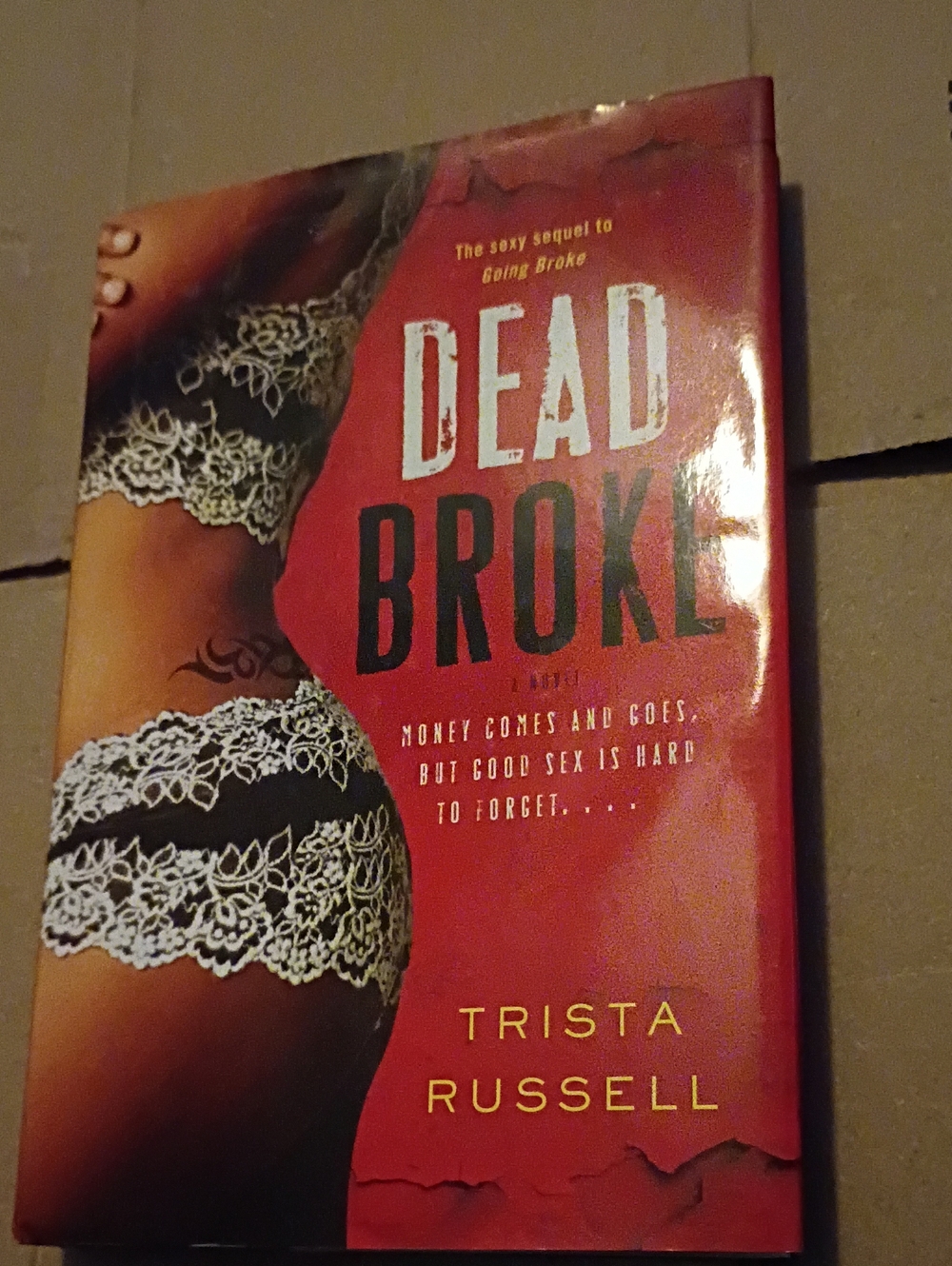 Dead Broke - Red Paperback by